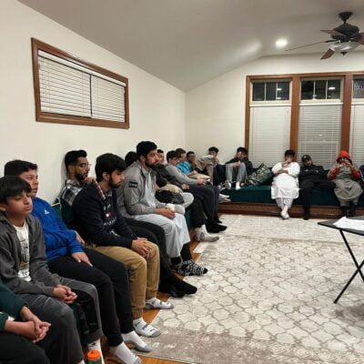 Young Muslims community gathering Instagram photo